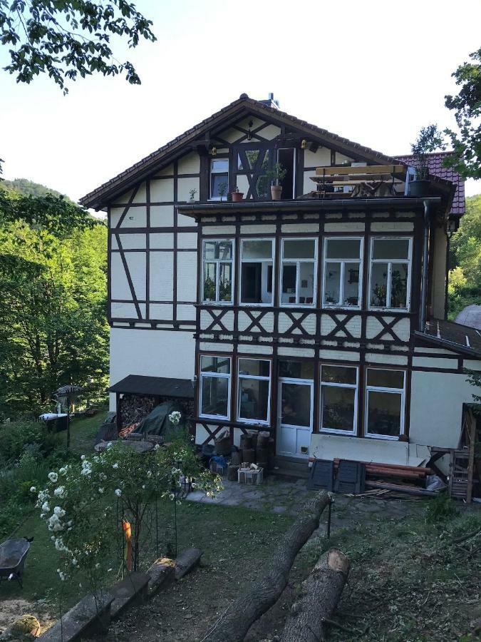Schoene Ferienwohnung Dg Eisenach Buitenkant foto
